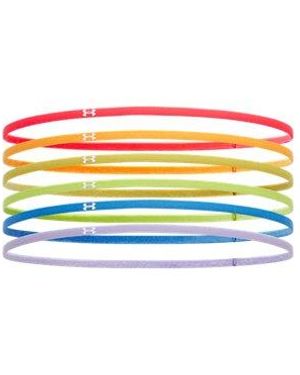 Under Armour Ua Mini Elastic 6-pack Headbands - Blue