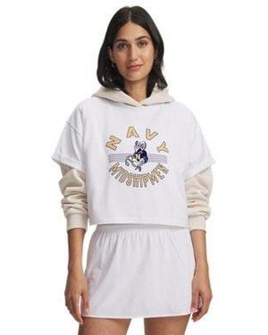 Under Armour Ua Gameday Icon Heavyweight Collegiate Short Sleeve - White