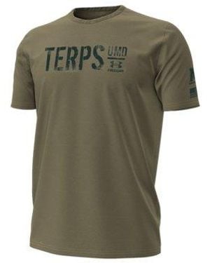 Under Armour Ua Performance Cotton Collegiate T-shirt - Green