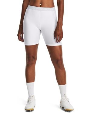 Under Armour Ua Utility Pro Slider Shorts - White
