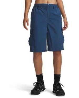 Under Armour Ua Unstoppable Utility Cargo Shorts - Blue