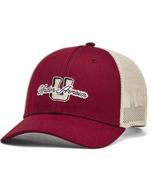 Under Armour Ua Blitzing Trucker Hat - Red