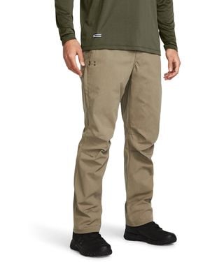 Under Armour Ua Tactical Elite Flat Front Pants - Natural