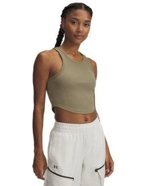 Under Armour Ua Rival Rib Tank - Green