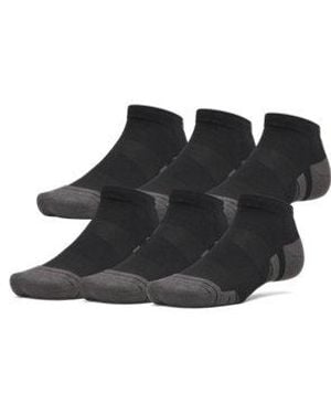 Under Armour Ua Performance Tech 6-pack Low Socks - Black