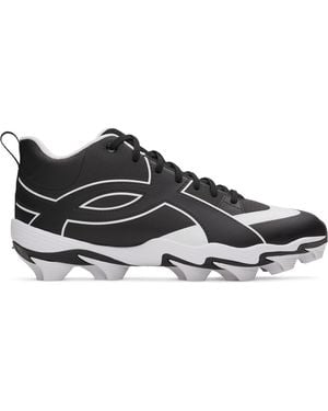 Under Armour Ua Leadoff Icon Mid Baseball Cleats - Black