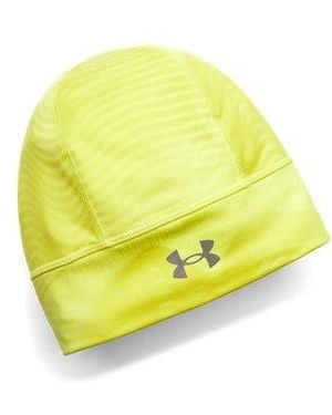 Under Armour Ua Velociti Storm Beanie - Yellow