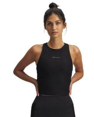 Under Armour Halo Jacq Rd Knit Tank Ultimate Reflective - Black