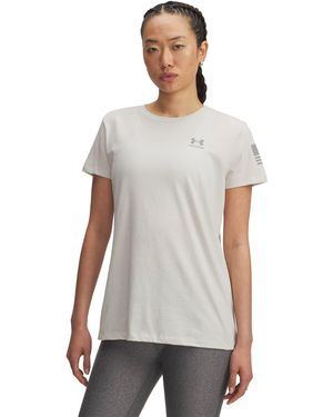 Under Armour Ua Freedom Flag T-shirt - White