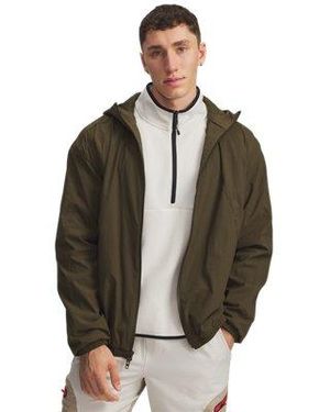 Under Armour Unstoppable Textured Woven Jacket Expedition - Brown