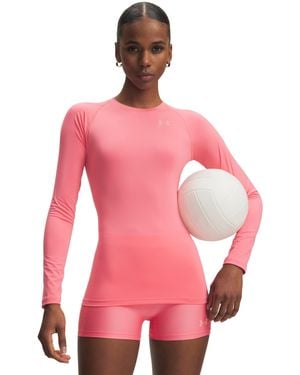 Under Armour Heatgear® Compression Long Sleeve - Pink