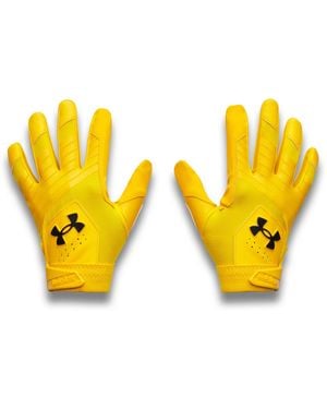 Under Armour Ua Clean Up Batting Gloves - Yellow