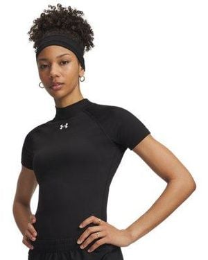 Under Armour Heatgear® Mock Short Sleeve - Black