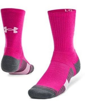 Under Armour Ua Team Crew Socks - Pink