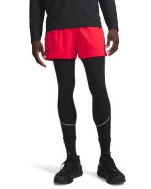 Under Armour Ua Elevated Woven 6" Shorts - Red