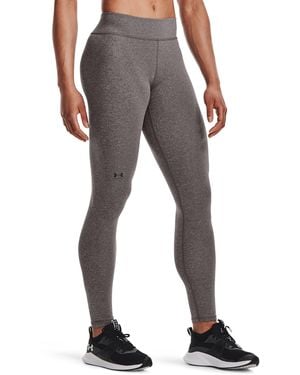 Under Armour Coldgear Leggings Charcoal Light Heather - Gray