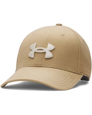 Under Armour Ua Blitzing Brushed Hat - Natural