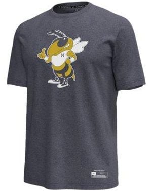 Under Armour Ua Heavyweight Collegiate Short Sleeve - Blue