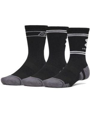 Under Armour Performance Tech 3-Pack Crew Socks Ultimate Ultimate - Black
