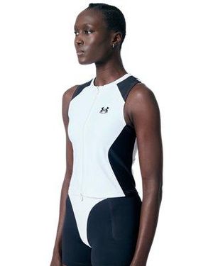 Under Armour Ua X Marine Serre Heatgear® Macca Full-zip Jersey - Blue