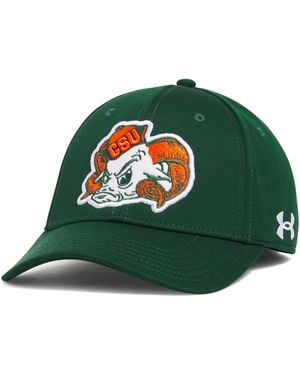 Under Armour Ua Blitzing Collegiate Stretch Fit Cap - Green
