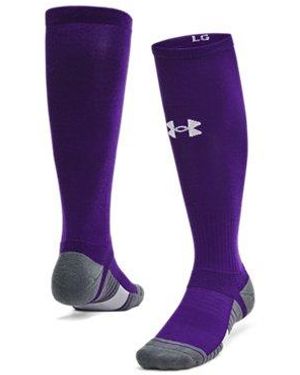 Under Armour Ua Team Over-the-calf Socks - Purple