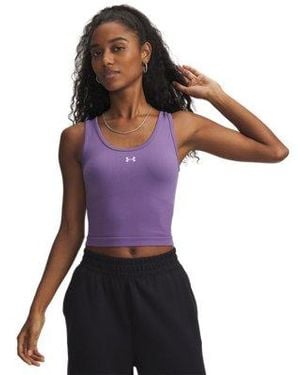 Under Armour Vanish Seamless Tank Luxe Crest Crest - Purple