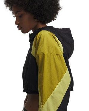 Under Armour Ua Icon Crinkle Crop Jacket - Black