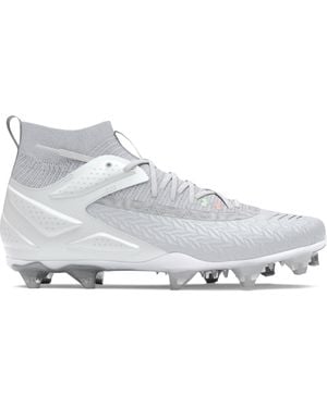 Under Armour Ua Yard Mid Mt Tpu Baseball Cleats - Black