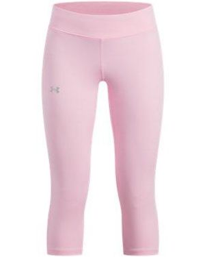 Under Armour Ua Movement Girls' Capris - Pink
