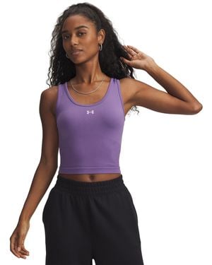 Under Armour Vanish Seamless Tank Luxe Crest Crest - Purple