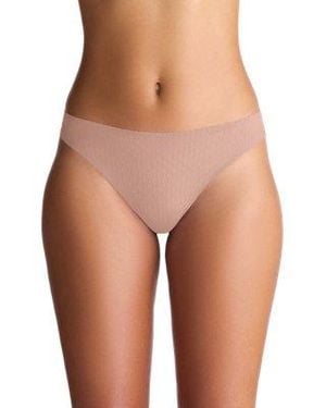 Under Armour Ua Pure Stretch Mesh Thong Underwear - Pink