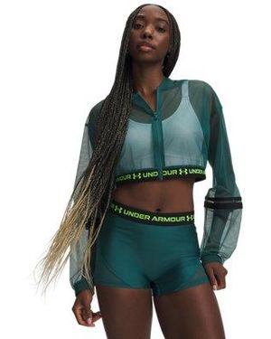 Under Armour Heatgear® Mesh Full Zip - Green