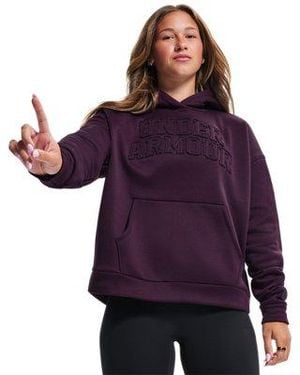 Under Armour Armour Fleece® Hoodie - Purple