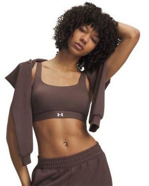 Under Armour Ua Motion High Sports Bra - Brown