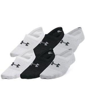 Under Armour Ua Breathe Lite 6-pack Liner Socks - Grey