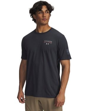 Under Armour Ua Freedom Military T-shirt - Blue