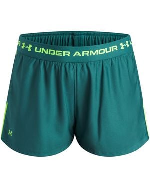 Under Armour Ua Tech Play Up 3" Shorts - Green