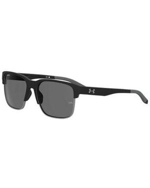 Under Armour Ua Assist Edge Polarized Sunglasses - Black