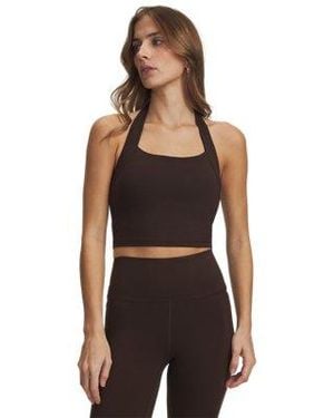 Under Armour Meridian Halter Tank Kona Kona - Black