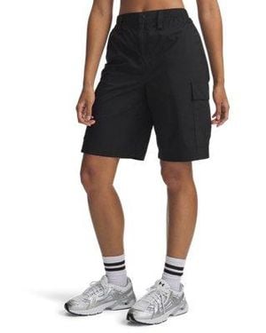 Under Armour Ua Unstoppable Utility Cargo Shorts - Black