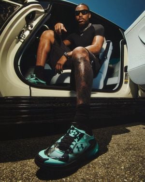 Under Armour Echo X Mansory Shoes Tropical Tide Castlerock - Blue
