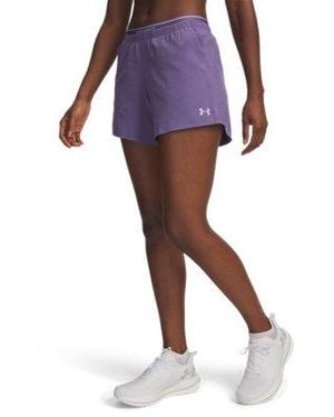 Under Armour Ua Vanish Woven 5" Shorts - Purple