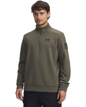 Under Armour Ua Freedom Armor Fleece® 1⁄4 Zip - Green