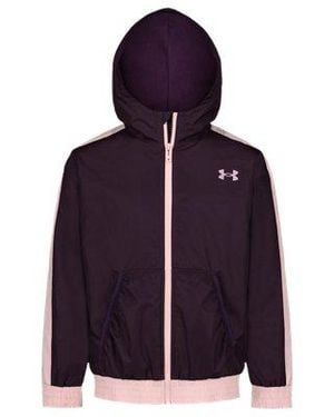 Under Armour Ua Manataug Girls' Windbreaker - Purple