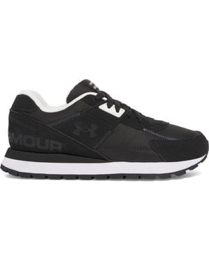 Under Armour Ua Essential Runner Grade School Shoes - Black