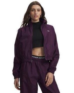 Under Armour Ua Icon Woven Jacket - Purple