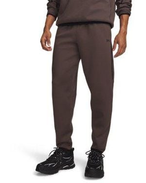 Under Armour Ua Unstoppable Fleece Textured sweatpants - Brown