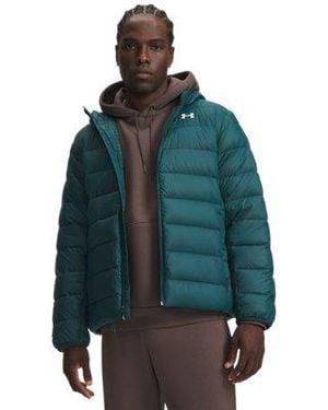 Under Armour Ua Legend Down Hooded Jacket - Blue