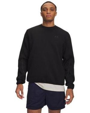 Under Armour Ua Unstoppable Fleece Crew - Black